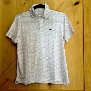 Vineyard vines boys size Medium polo shirt.